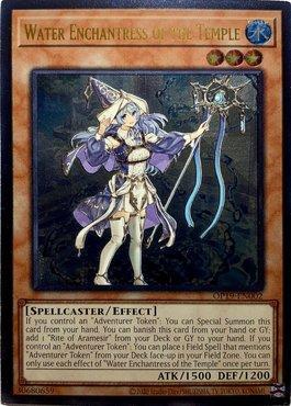 Water Enchantress of the Temple [OP19-EN002] Ultimate Rare 