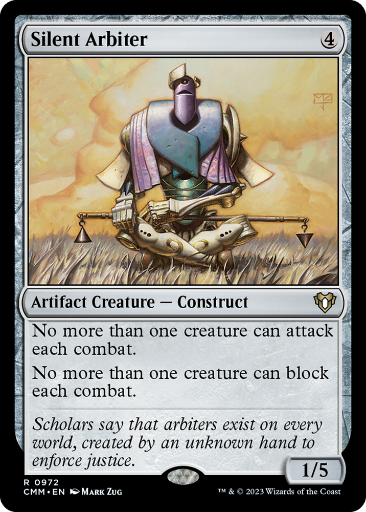 Silent Arbiter [Commander Masters] 