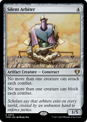 Silent Arbiter [Commander Masters] 