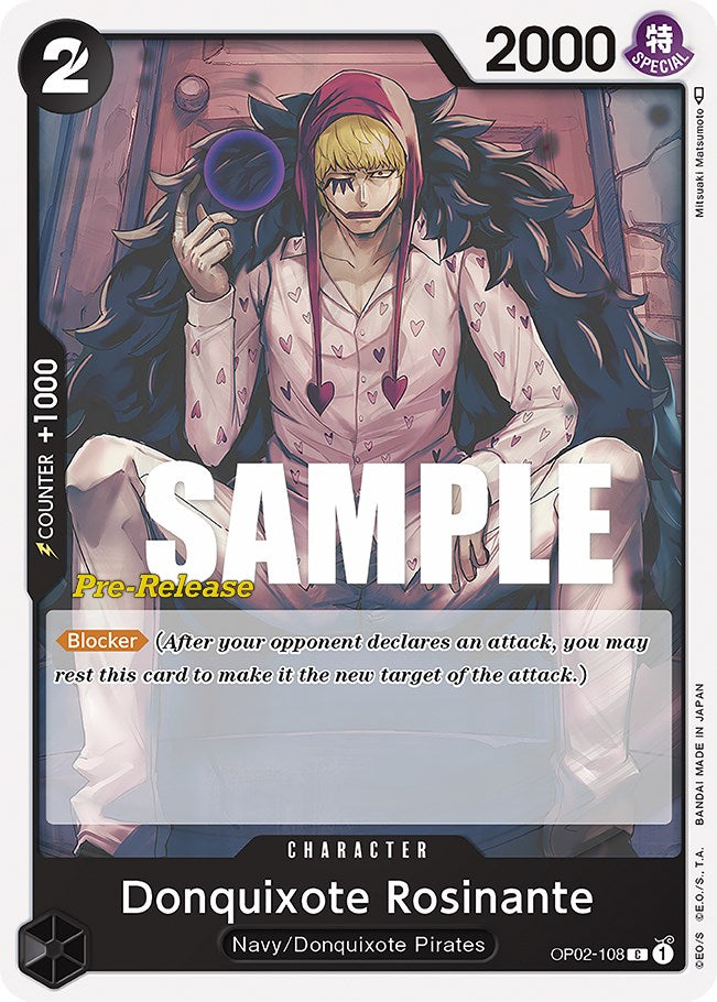 Donquixote Rosinante [Paramount War Pre-Release Cards] 