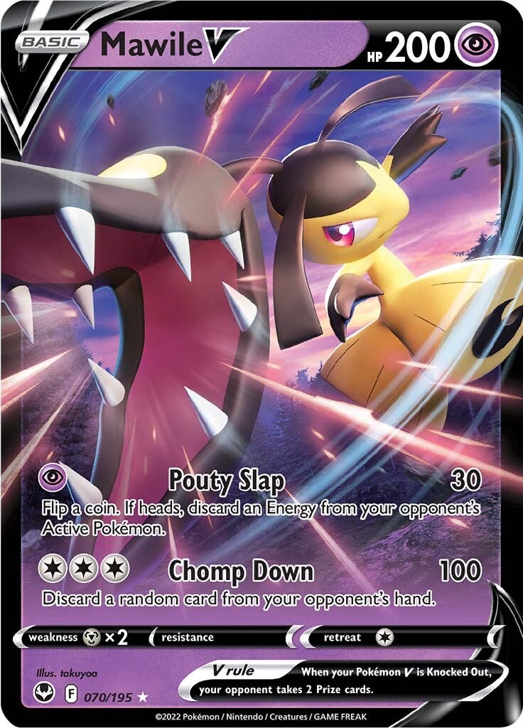 Mawile V (070/195) [Sword & Shield: Silver Tempest] 