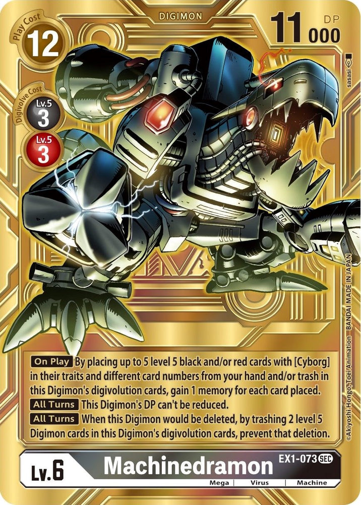 Machinedramon [EX1-073] (Alternate Art) [Dimensional Phase] 