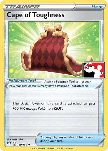 Cape of Toughness (160/189) [Prize Pack Series One] 