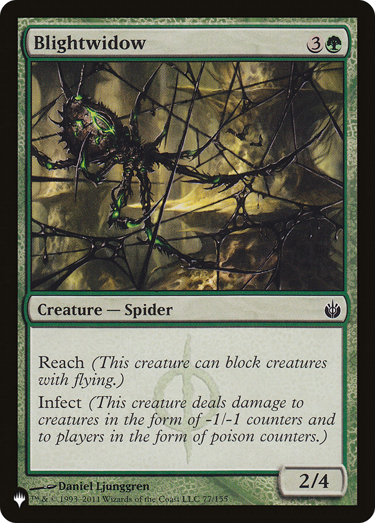 Blightwidow [The List Reprints] 