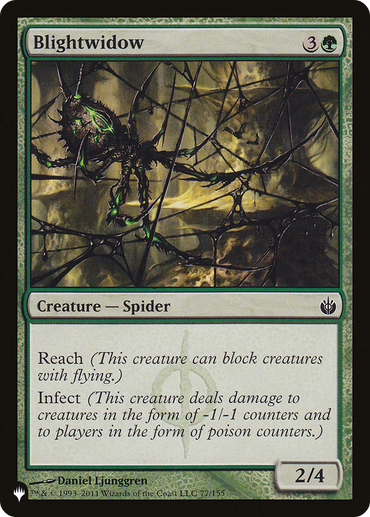 Blightwidow [The List Reprints] 