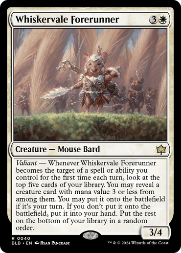 Whiskervale Forerunner [Bloomburrow] 