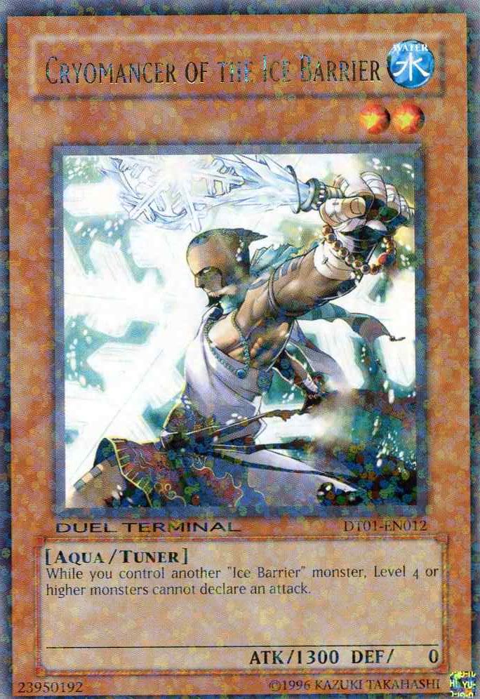 Cryomancer of the Ice Barrier [DT01-EN012] Rare 
