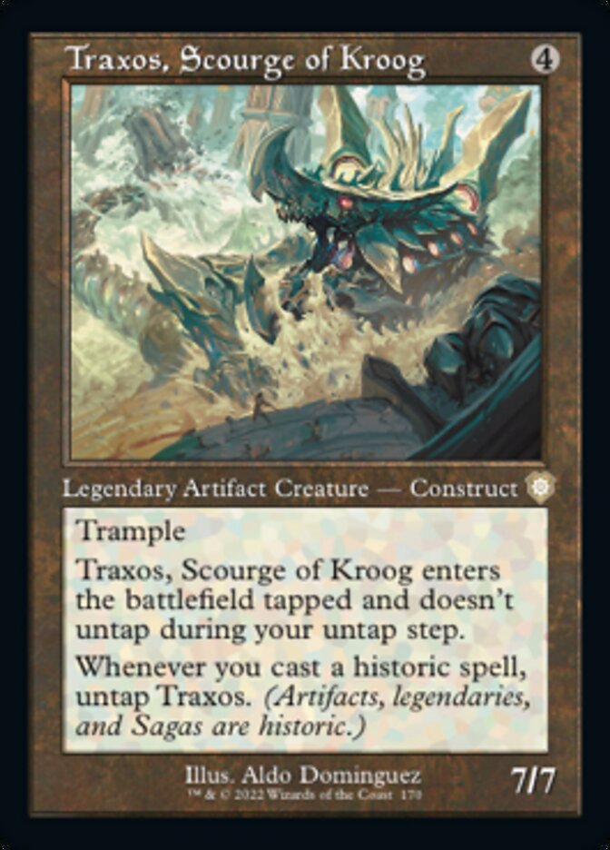 Traxos, Scourge of Kroog (Retro) [The Brothers' War Commander] 