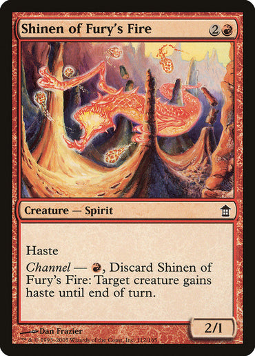 Shinen of Fury's Fire [Saviors of Kamigawa] 