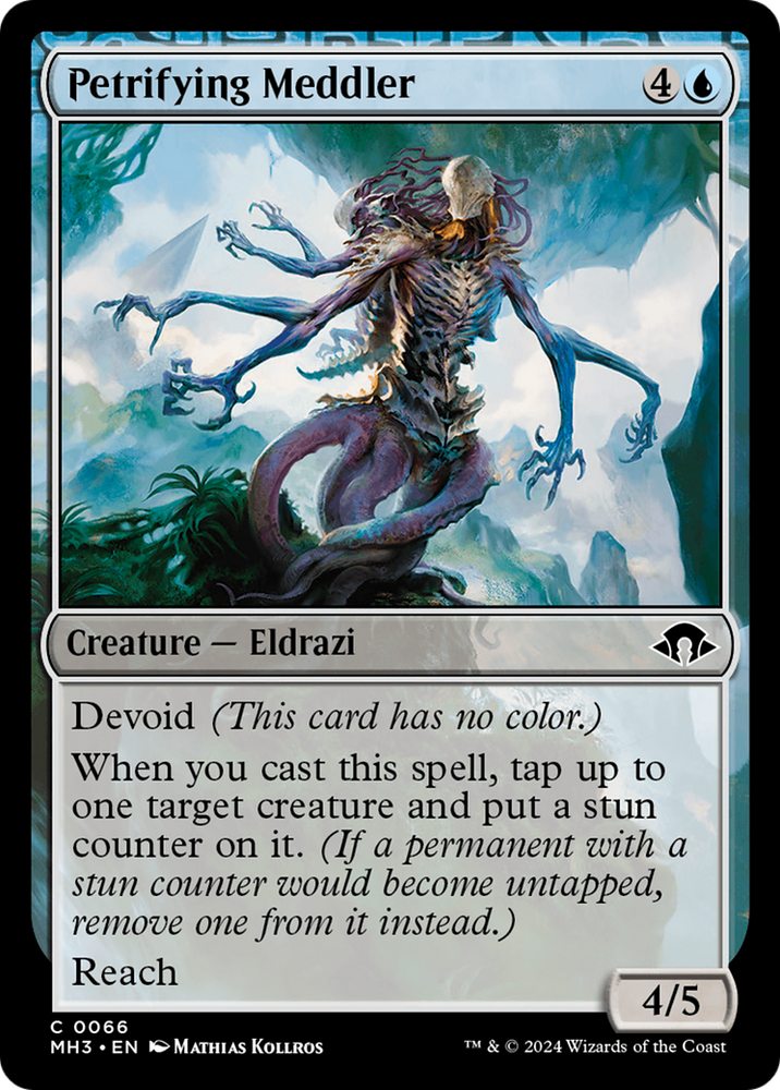 Petrifying Meddler [Modern Horizons 3] 