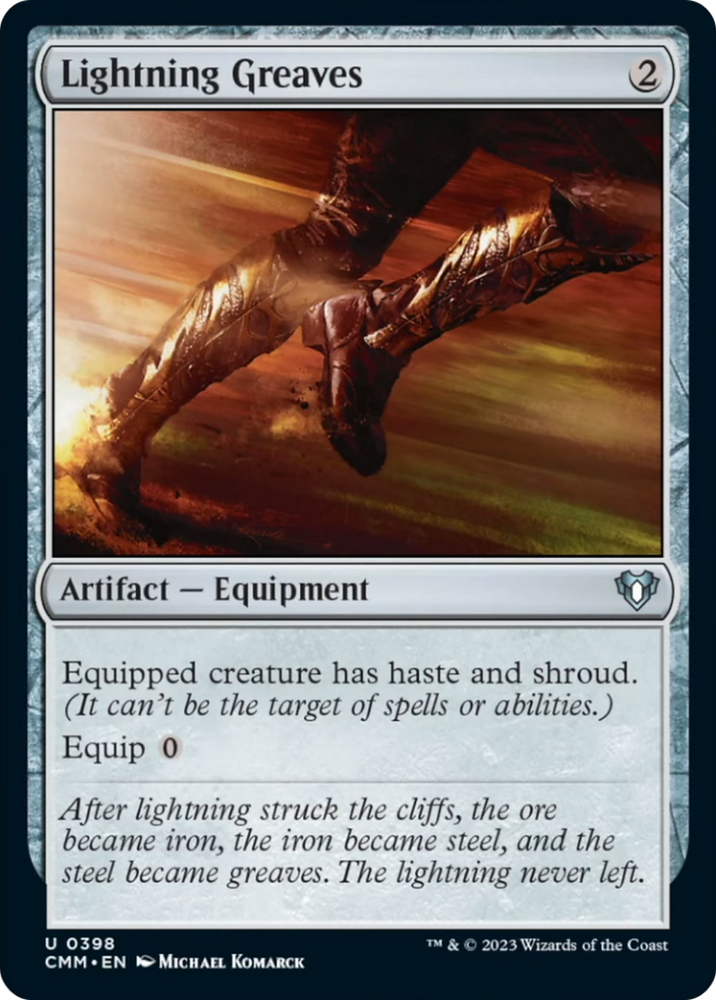 Lightning Greaves [Commander Masters] 