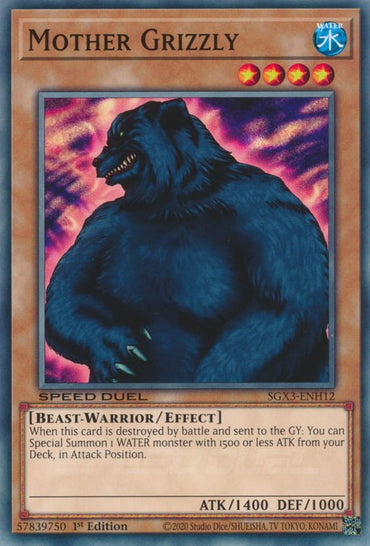 Mother Grizzly [SGX3-ENH12] Common 
