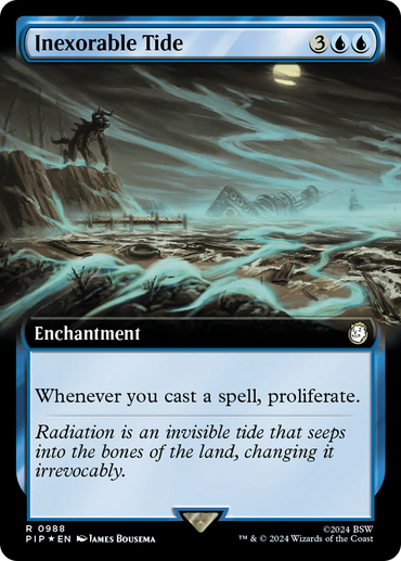 Inexorable Tide (Extended Art) (Surge Foil) [Fallout] 