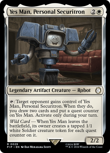 Yes Man, Personal Securitron [Fallout] 