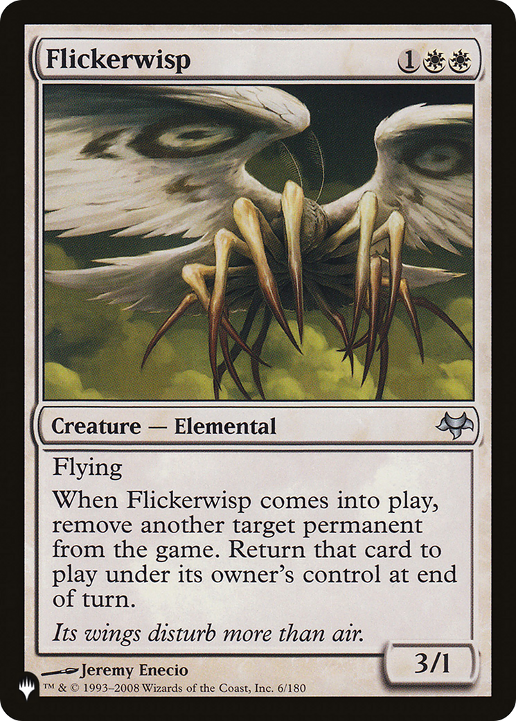 Flickerwisp [The List Reprints] 