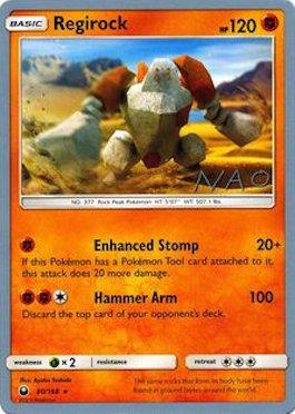 Regirock (80/168) (Buzzroc - Naohito Inoue) [World Championships 2018] 