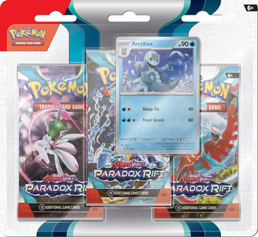 Scarlet &amp; Violet: Paradox Rift - 3-Pack Blisters (Arctibax) 