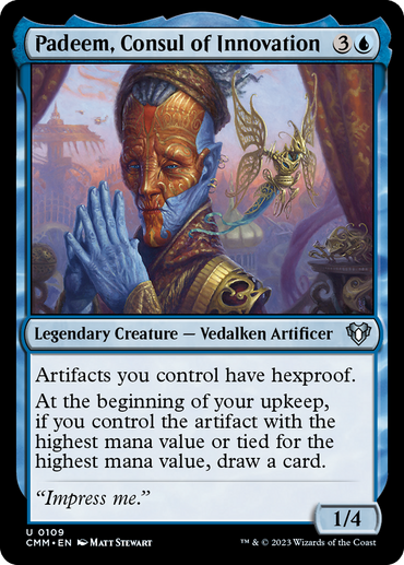 Padeem, Consul of Innovation [Commander Masters] 