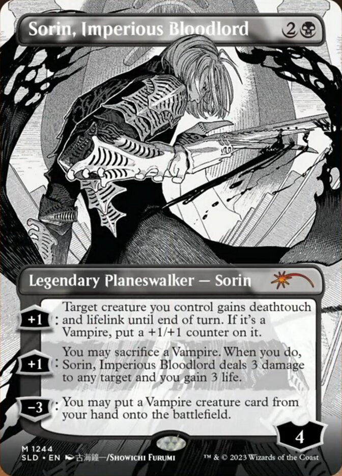 Sorin, Imperious Bloodlord (Borderless) [Secret Lair Drop Series] 