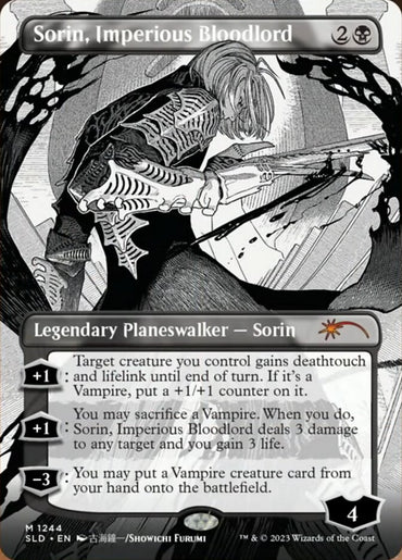 Sorin, Imperious Bloodlord (Borderless) [Secret Lair Drop Series] 