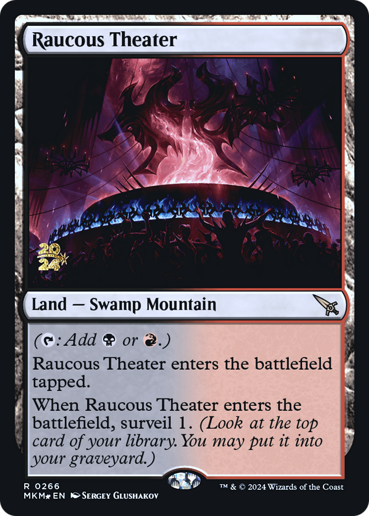 Raucous Theater [Murders at Karlov Manor Prerelease Promos] 