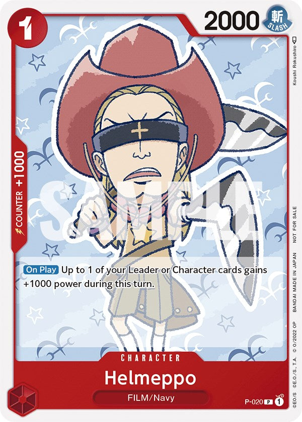Helmeppo (One Piece Film Red) [One Piece Promotion Cards] 