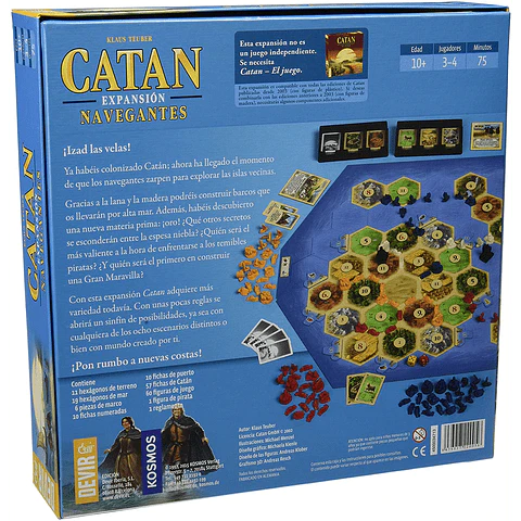 Catan Expansión: Navegantes - Español