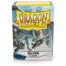 Dragon Shield: Standard 100ct Sleeves - Silver (Classic) 