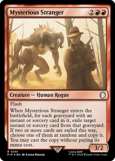 Mysterious Stranger (Surge Foil) [Fallout] 