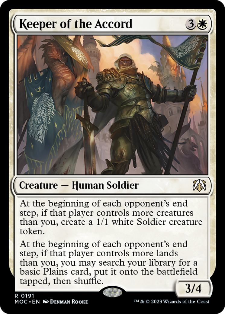 Keeper of the Accord [March of the Machine Commander] 