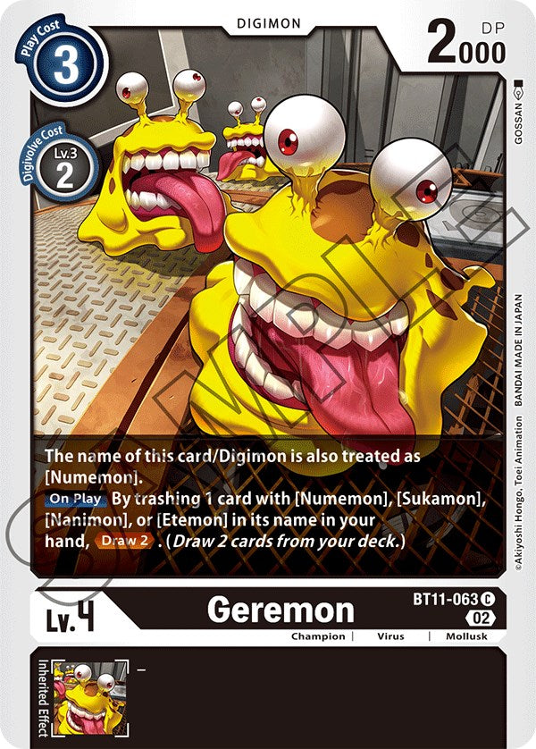 Geremon [BT11-063] [Dimensional Phase] 