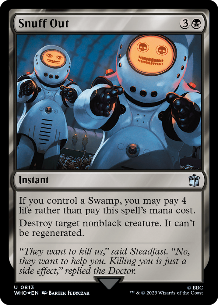 Snuff Out (Surge Foil) [Doctor Who] 