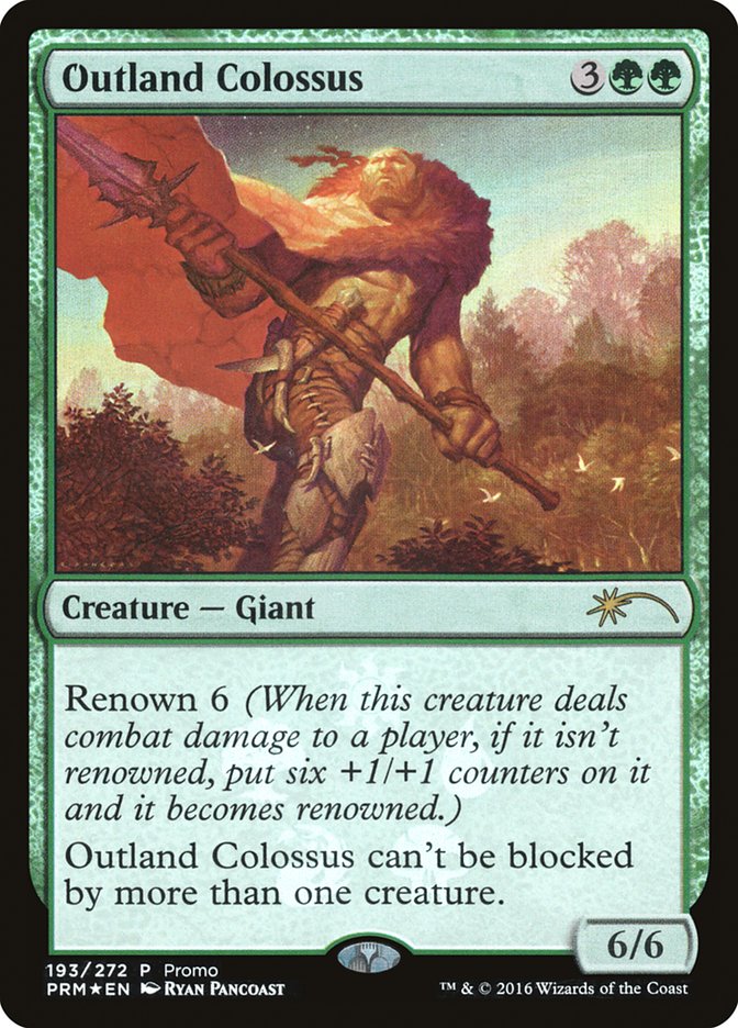 Outland Colossus [Resale Promos] 