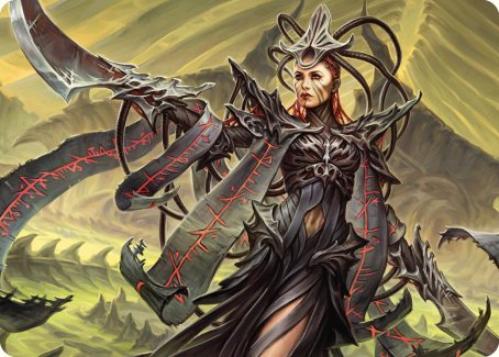 Testament Bearer Art Card [Phyrexia: All Will Be One Art Series]