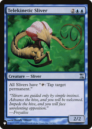 Telekinetic Sliver [The List Reprints]