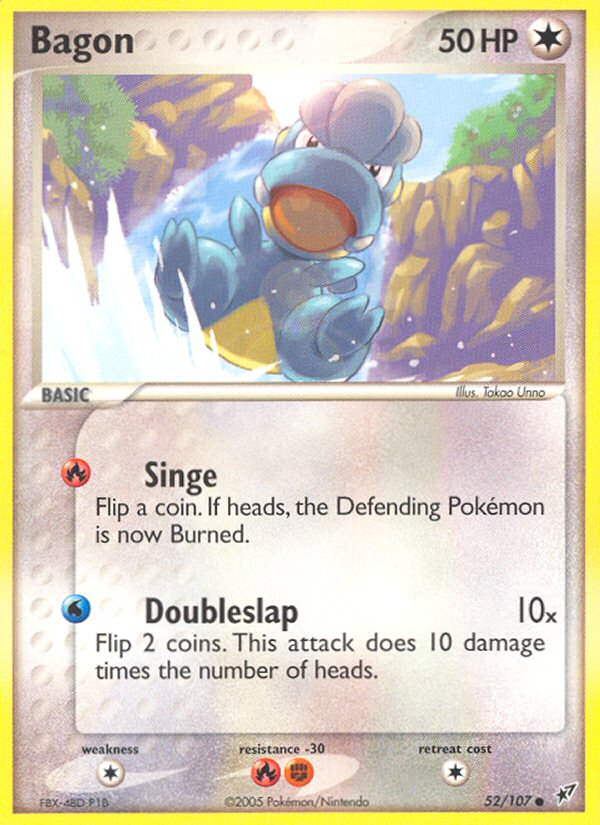 Bagon (52/107) [EX: Deoxys] 