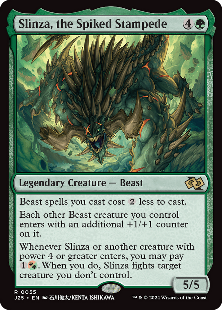 Slinza, the Spiked Stampede [Foundations Jumpstart] 