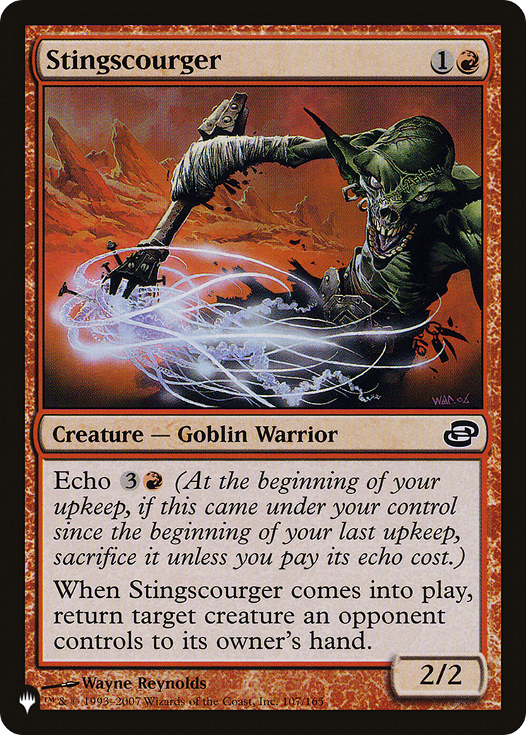 Stingscourger [The List Reprints]