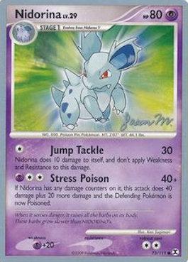 Nidorina LV.29 (73/111) (Queengar - Jason Martinez) [World Championships 2009] 