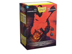 Dragon Shield: Standard 100ct Art Sleeves - Halloween Dragon 