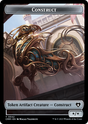 Eldrazi Spawn // Construct (0042) Double-Sided Token [Commander Masters Tokens] 