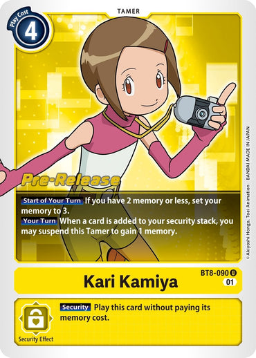 Kari Kamiya [BT8-090] [New Awakening Pre-Release Cards] 