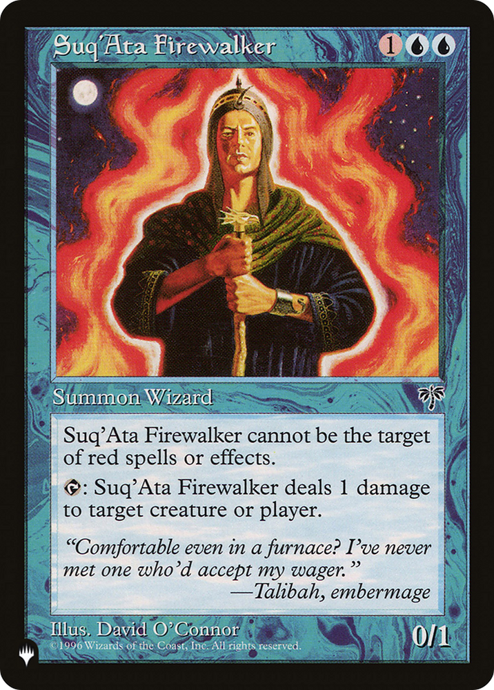 Suq'Ata Firewalker [The List Reprints] 