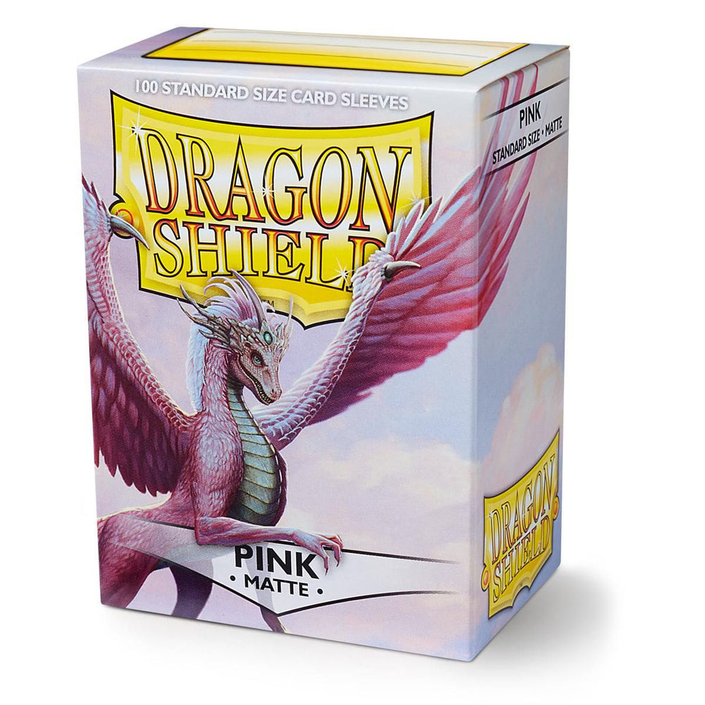 Dragon Shield: Standard 100ct Sleeves - Pink (Matte) 