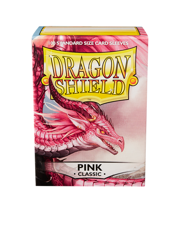 Dragon Shield: Standard 100ct Sleeves - Pink (Classic)