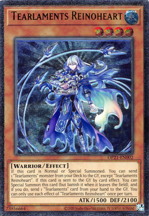 Tearlaments Reinoheart [OP21-EN002] Ultimate Rare 