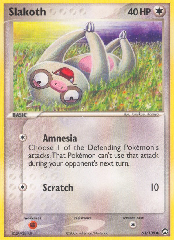 Slakoth (63/108) [EX: Power Keepers] 