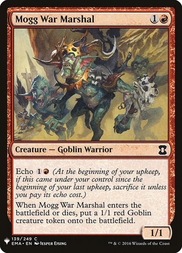 Mogg War Marshal [Mystery Booster] 