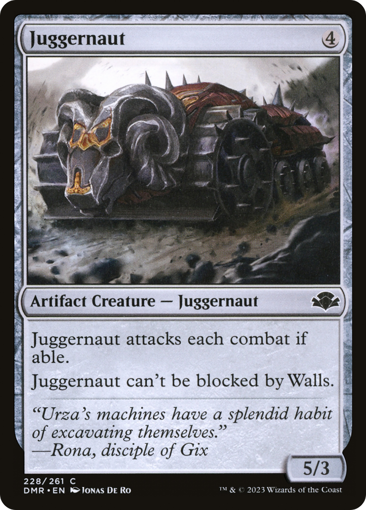 Juggernaut [Dominaria Remastered] 