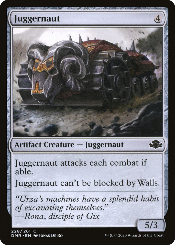 Juggernaut [Dominaria Remastered] 